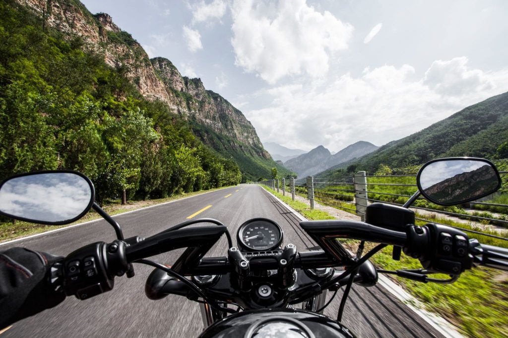 What are the best motorcycle road trips for scenic routes?